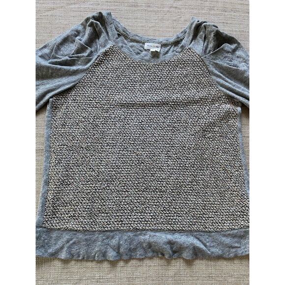 ANTHROPOLOGIE Meadow Rue Galaxy Skies Raglan Sweater Top M - Picture 1 of 10